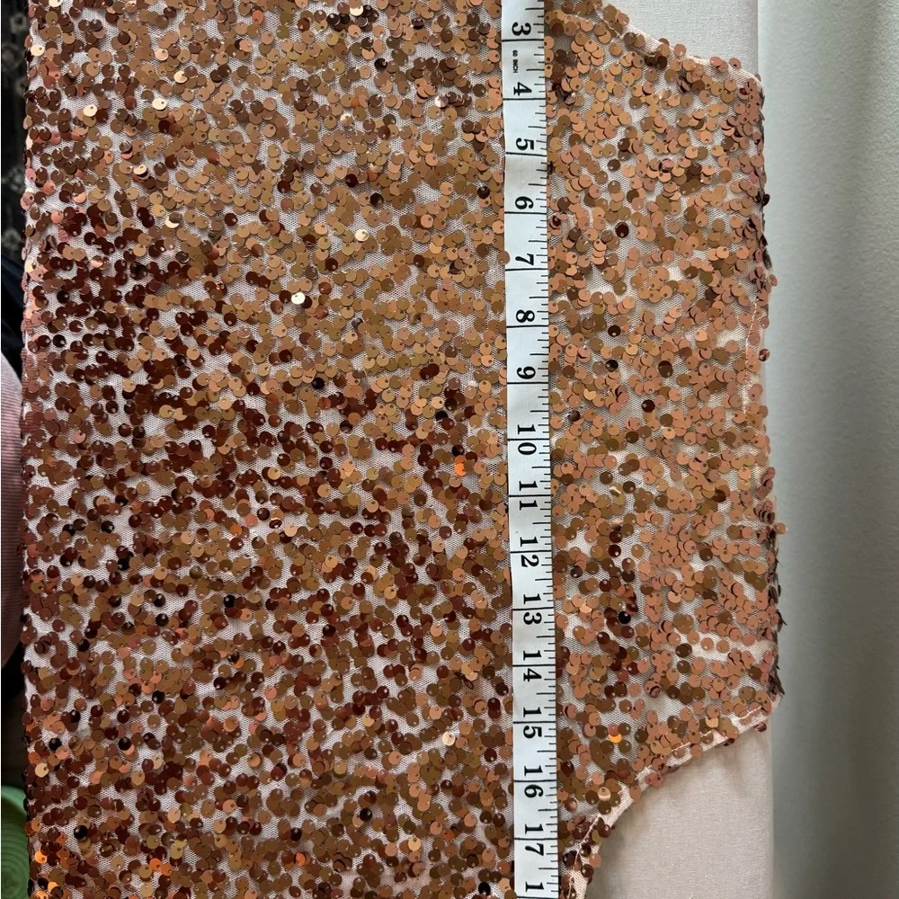 🪩 Free People Sequin Racer Back Tank Top - Picture 3 of 4